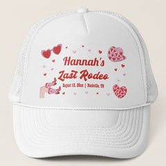 Last Rodeo Cowgirl Bachelorette Party Hat