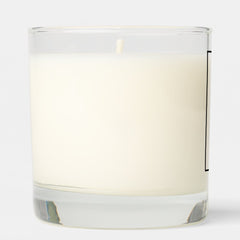 Simple Black and White Monogram Elegant Wedding Scented Candle