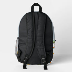 Transportation City Cars & Trucks Boy Printed Backpack