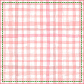 Strawberry Party Napkins | Gingham Napkins