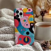 Bright colors whimsical shapes modern geometric Case-Mate iPhone case