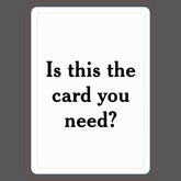 Is this the card you need?Funny Playing Cards Deck