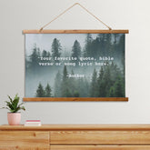 Create Your Own Quote Hanging Tapestry