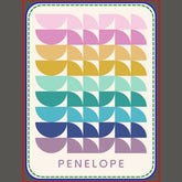 Cute Pastel Rainbow Geometric Shapes Personalized Baby Blanket