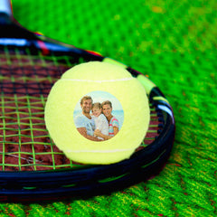 Custom Personalized Tennis Player Photo Balls