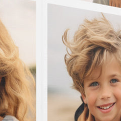Create Your Own Photo Collage - 6 photos Monogram Wallpaper