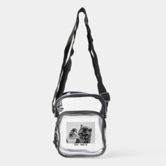 Personalized Pet Photo and Names Clear Crossbody Bag