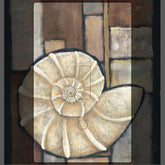 Abalone Shell Light Switch Cover