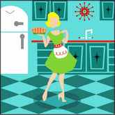 Retro Kitchen Wall Decal