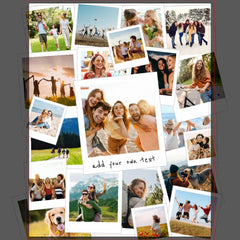 Modern Picture Scrapbook Photo Collage Jigsaw Puzzle