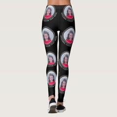 Create a Custom Photo Collage with 1 Photo Leggings