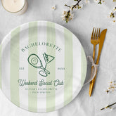 Pickleball Country Club | Bachelorette Paper Plates