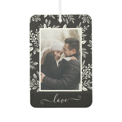 LOVE Personalized Photo Car Air Freshener