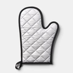 Blue & White We Love You Photo Oven Mitt