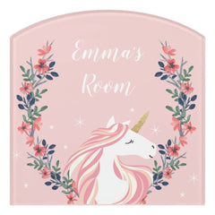 Unicorn Kids Room Door Sign