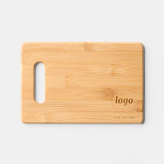 Simple Logo and Text Business Promotional Engraved Cutting Board