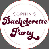 Retro Bachelorette Party Ping Pong Ball
