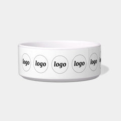 Simple Logo Business Promotional Pet Bowl