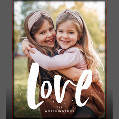 Bold love family photo jigsaw puzzle