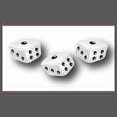 Lucky Dice Table Card Holder