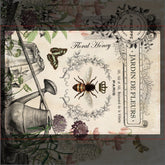 FRENCH BEE GARDEN KITCHEN TOWEL
