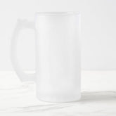 Best Man Proposal Chug to Accept Funny Favor Frosted Glass Beer Mug