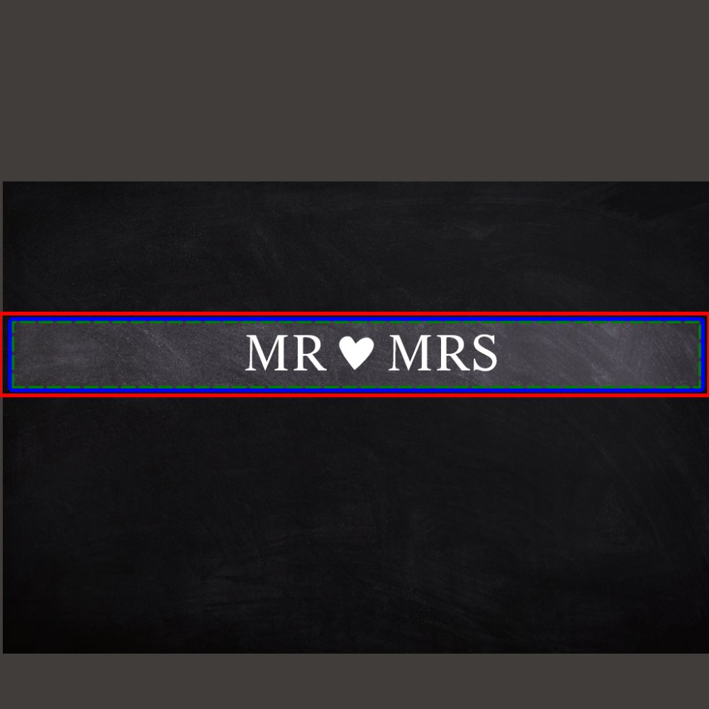 Chalkboard Giant Fast Four Wedding Lawn Game