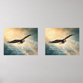 Soar on wings like eagles | wall art sets