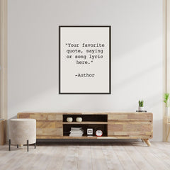 Create Your Own Quote Poster
