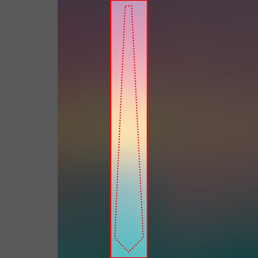 Soothing Ombre Gradient Neck Tie