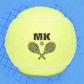 Tennis Theme Big Bold Monogrammed Balls