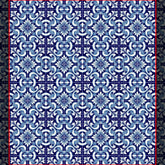 Portuguese blue tile espadrilles