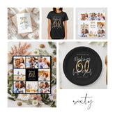Making 60 look good gold Birthday party Paper Plates