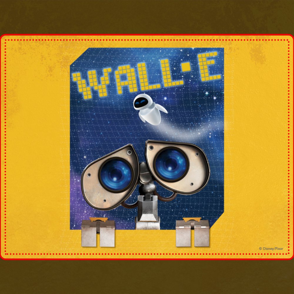 WALL-E 2 METAL LUNCH BOX