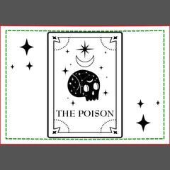 Tarot Mystic Fortune Shot Glass