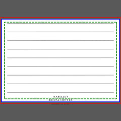 Stock the Kitchen Bridal Shower Recipe Card