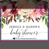 Baby Shower Directional Yard Sign