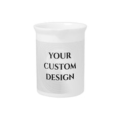 Create Your Own Custom Beverage Pitcher