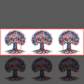 Patriotic Tree for America's 250th anniversary Teapot
