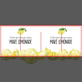 When life hands you lemons make lemonade beverage pitcher