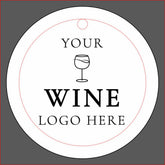 Your Custom Wine Logo | White Winery Bar Tasting Charm