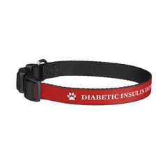 Diabetic Medical Alert Pet Collar