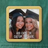 Full Photo with Custom Text in White Patch