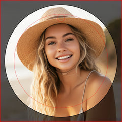 Create Your Own Collage with 4 Photos Wine Charm