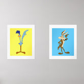LOONEY TUNES™ ROAD RUNNER™ & WILE E. COYOTE™ WALL ART SETS