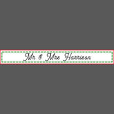 Personalized Wedding Lawn Game Giant Topple Tower