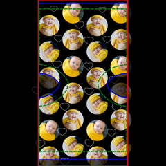4 Photo Collage Template Make Your Own Fun Socks
