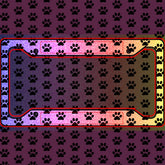 Paw Prints Pink Rose Gold Glitter Black Patterns License Plate Frame
