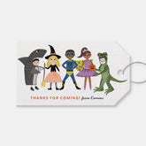 Cute Costumes Halloween Birthday Treats Favor Gift Tags