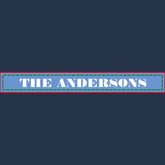 Modern Minimal Blue Custom Name Topple Tower